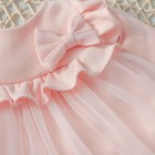 Платье для девочки KinDerLitto «Прованс», рост 56-62 см, цвет светло-розовый - Фото 2