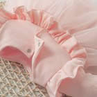 Платье для девочки KinDerLitto «Прованс», рост 56-62 см, цвет светло-розовый - Фото 3
