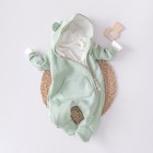 Комбинезон детский KinDerLitto «Пикколино-1», рост 56-62 см, цвет полынь - фото 108710197