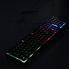 Клавиатура Гарнизон GK-200GL, игровая, проводная, мембранная,104 клавиши,подсветка, чёрная - фото 51306664 Клавиатура Гарнизон GK-200GL, игровая, проводная, мембранная,104 клавиши,подсветка, чёрная - фото 51306664