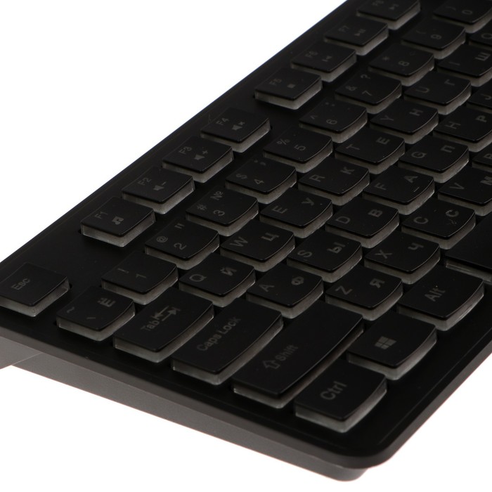 Клавиатура Gembird KB-250L, игровая, проводная, 104 клавиши, подсветка, USB, чёрная - фото 51306674