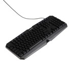 Клавиатура Gembird KB-G420L, игровая, проводная, 114 клавиш, подсветка, USB, чёрная - фото 319176546