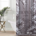 Штора для ванной «Этель» Tropical vibes, 145×180 см, полиэстер - Фото 2