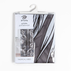 Штора для ванной «Этель» Tropical vibes, 145×180 см, полиэстер - Фото 6