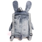Мягкая игрушка-рюкзак «Зайка», цвет серый - Фото 4