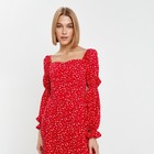 Платье мини женское MINAKU: Enjoy, красное, размер 46 - Фото 5