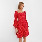 Платье мини женское MINAKU: Enjoy, красное, размер 46 - Фото 7