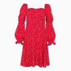 Платье мини женское MINAKU: Enjoy, красное, размер 46 - Фото 8