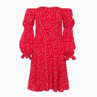 Платье мини женское MINAKU: Enjoy, красное, размер 46 - Фото 9