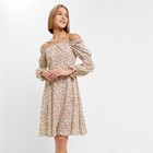 Платье мини женское MINAKU: Enjoy, белое, размер 46 - Фото 4