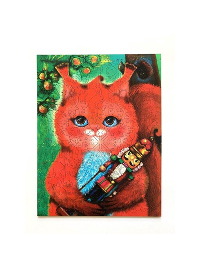 Фигурный пазл «Белочка»