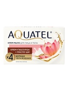 Крем-мыло для рук твердое Aquatel «Лепестки лотоса», 90 г - Фото 1