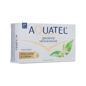 Крем-мыло твердое Aquatel "Зеленый чай матча", 90 г 9381253