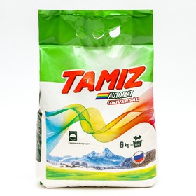 Стиральный порошок Tamiz для автоматической стирки, универсальный, 6 кг