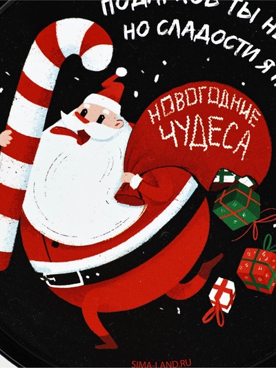 Ланч - бокс новогодний «Новогодние чудеса», 500 мл