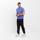 Футболка мужская MINAKU REGULAR FIT: фиолетовая, р-р 42 - Фото 2