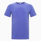 Футболка мужская MINAKU REGULAR FIT: фиолетовая, р-р 42 - Фото 5