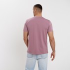 Футболка мужская MINAKU REGULAR FIT: цвет пурпурный, р-р 48 - Фото 3