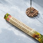 Благовония  HEM "Vanilla Cinnamon Hexa Ваниль Корица", 20 палочек в упаковке, шестигранник - Фото 1