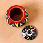 Сахарница узбекская Риштанская Керамика «Атлас», 1 л, разноцветная - Фото 3