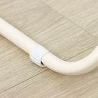 Вешалка напольная для одежды «Радуга», 82.5×42×150 см, белая - Фото 3