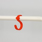 Вешалка напольная для одежды «Радуга», 82,5×42×150 см, цвет белый - Фото 4