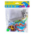 Игрушки для ванны Крошка Я «Пираты» 8 штук с сеткой, сачок - Фото 5