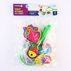 Игрушки для ванны Крошка Я «Обитатели моря», в наборе 8 штук с сеткой, сачок - Фото 11