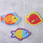 Набор игрушек для ванны "Рыбы" 3 штуки + сачок, Крошка Я - Фото 6