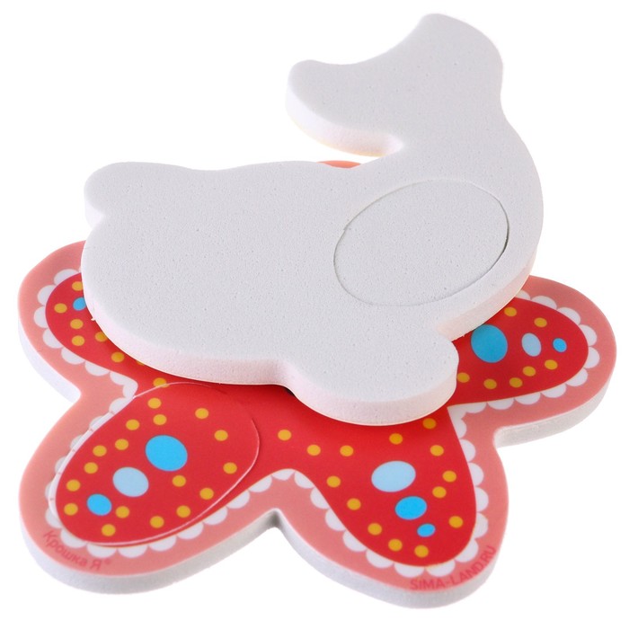 Набор для игры в ванне «Рыбалка: Морские обитатели», удочка, 3 мягких стикера 58836