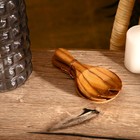 Кухонный набор "Вилка, ложка" 15 см, тиковое дерево - Фото 1