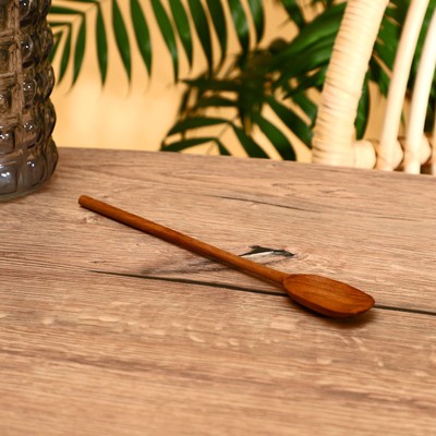 Ложка, 24 см, тиковое дерево