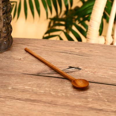 Ложка, 22 см, тиковое дерево