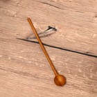 Ложка, 22 см, тиковое дерево - Фото 3