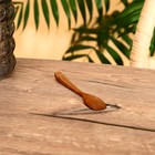 Ложка 13 см, тиковое дерево - фото 24550195