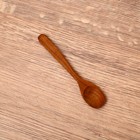 Ложка 13 см, тиковое дерево - фото 24550196
