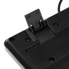 Клавиатура Dialog KS-030U BLACK-RED Standart, проводная, мембранная,104 клавиши, USB, чёрная - фото 51306889