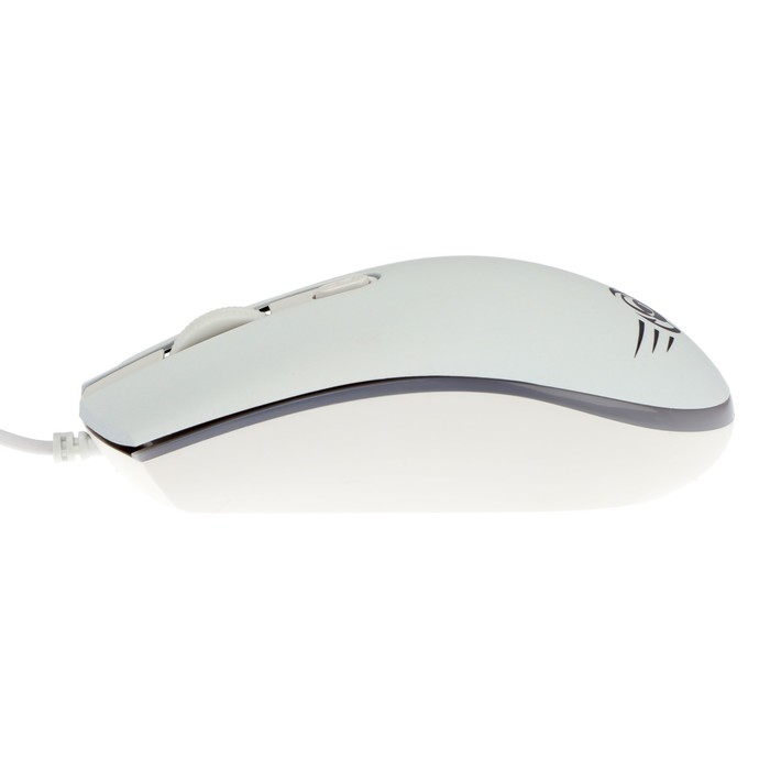 Мышь Dialog MGK-07U WHITE Gan-Kata, игровая, проводная, подсветка, 1600 dpi, USB, белая - фото 51306901