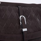 Сумка-мессенджер на молнии, цвет коричневый - фото 24244559