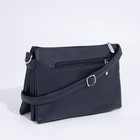 Сумка женская на молнии, цвет синий - фото 47883964