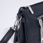 Сумка женская на молнии, цвет синий - фото 47883968