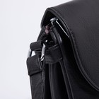 Сумка-мессенджер на молнии, цвет чёрный 9415626 - фото 14107201