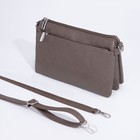 Сумка женская на молнии, цвет хаки - фото 57968811