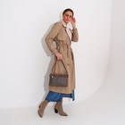 Сумка женская на молнии, цвет хаки - фото 57968815