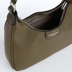 Сумка-багет на молнии, цвет хаки - фото 24316329