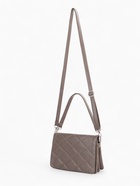 Сумка женская мессенджер на магните, 26×5×18 см, серая - фото 21927725