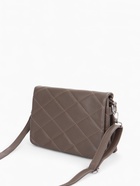 Сумка женская мессенджер на магните, 26×5×18 см, серая - фото 52576198