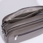 Сумка женская на молнии, цвет хаки - фото 61892710