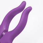 Когтерез боковой малый эконом, 12 х 4,5 х 1,4 см, фиолетовый - Фото 3