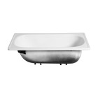 Ванна стальная Ligeya 120×70, эмалированная, без каркаса, с бортом - Фото 2